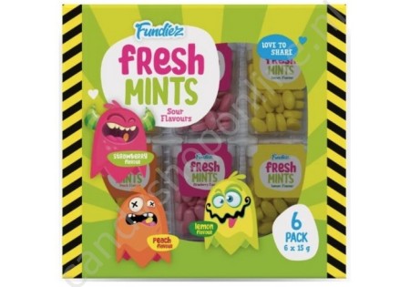 Fundiez Fresh Mints Sour 6pck