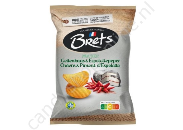 Brets Geitenkaas & Espelettepeper 125 gram