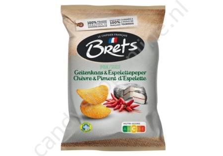 Brets Geitenkaas & Espelettepeper 125 gram