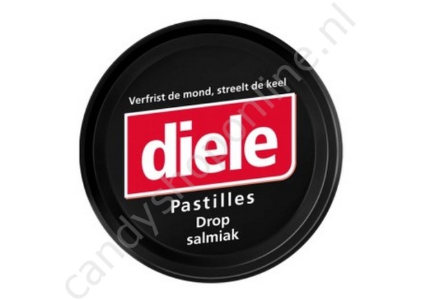 Diele Pastilles Drop-salmiak 75gr.