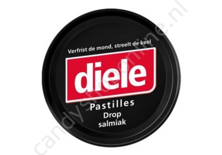 Diele Pastilles Drop-salmiak 75gr.