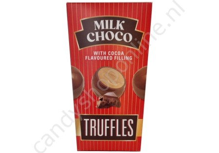 Milk Choco Truffles with Cocoa flavoured filling 110 gram