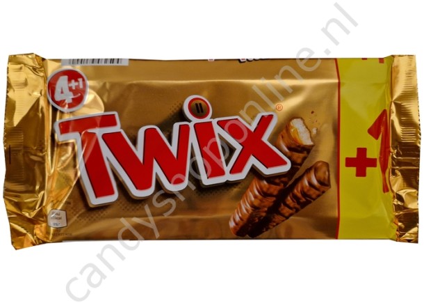 Twix 5x2 pcs. 250 gram