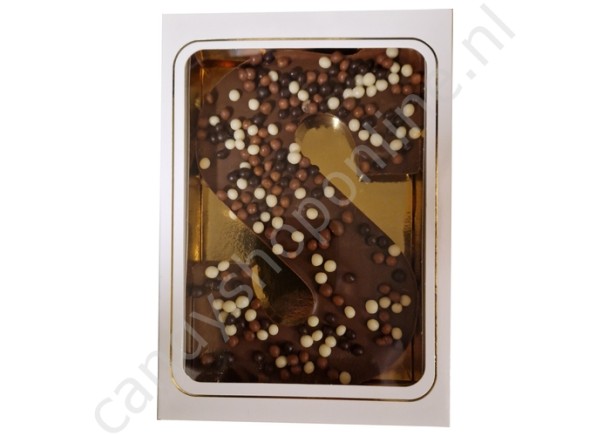 Tosca Melk Chocoladeletter Gedecoreerd met Crispies 200 gram