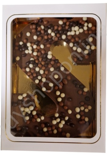 Tosca Melk Chocoladeletter Gedecoreerd met Crispies 200 gram