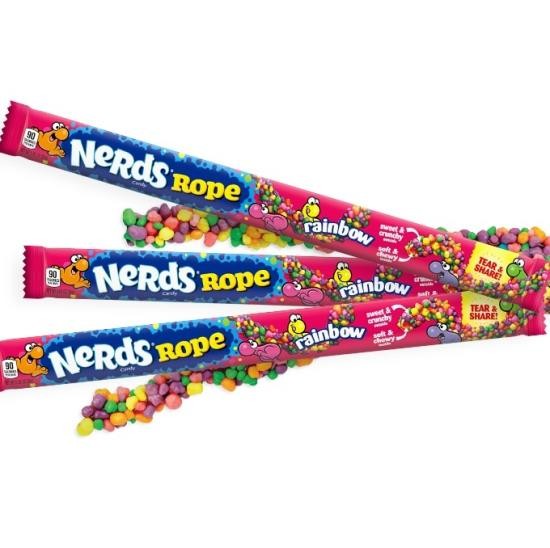 Wonka Nerds Rope Rainbow 26gr.