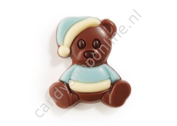 Dragee Chocolade Knuffelbeertje Blauw/Wit