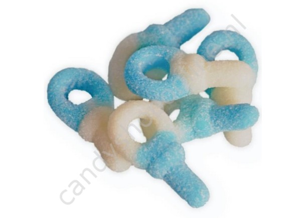 Baby Speentjes blauw/wit 250gr.