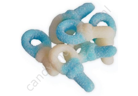 Baby Speentjes blauw/wit 250gr.